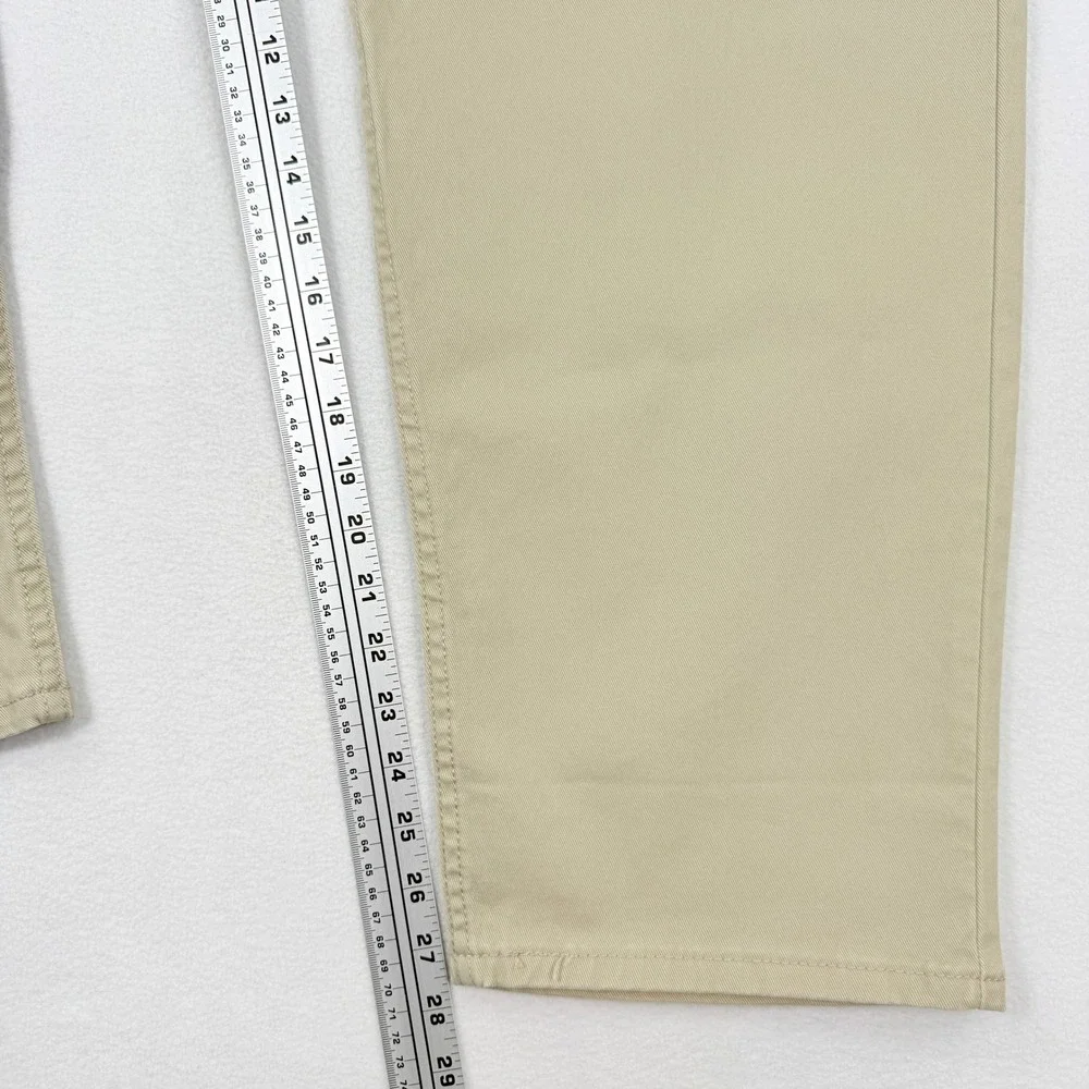 Levis 502 Taper‎ Fit Jeans Size 50x27 Mens Khaki Big & Tall *READ